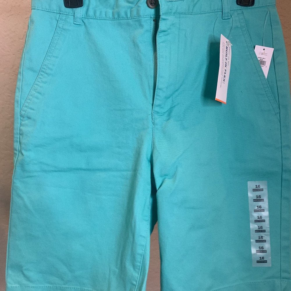NWT Old Navy Blue Boys Shorts Size 16